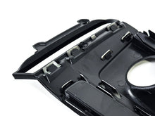 Pair For 2017-2019 Audi A5 S-line S5 B9 Fog Light Grille Trim w/ ACC Caps Black