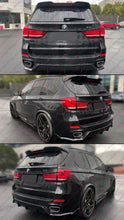 Gloss Black Rear Bumper Diffuser W/Corner Extension For BMW X5 F15 M Sport 2015-2018