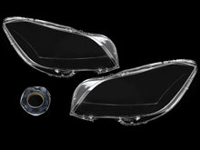 Pair Headlight Lens Cover For 2012-2014 Mercedes CLS350 CLS500 CLS550 CLS63 AMG W218 Pre-LCI