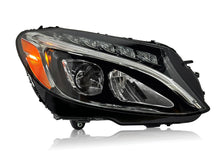 Right Passenger Side LED Headlight for Mercedes C-Class W205 C300 2015-2018 Non-AFS