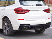 Carbon Look Rear Diffuser For BMW X3 G01 M40i M-Sport Bumper 2019-2021