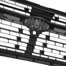 Black With Chrome Trim Front Upper Grille For 2023 2024 Subaru Ascent