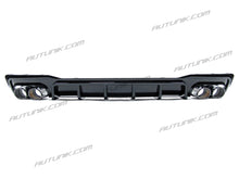 Gloss Black Rear Diffuser & Exhaust Tips for Audi A7 C8 S-line 2019-2024 di85