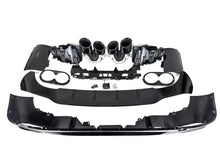 Gloss Black Rear Diffuser w/ Exhaust Tips For Mercedes CLA C118 CLA250 CLA35 CLA45 AMG 2020-2025