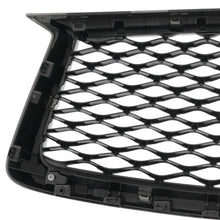 Gloss Black Front Bumper Grille For 2019-2023 INFINITI QX50 w/Camera Hole