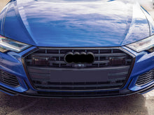 Gloss Black Front Grill for Audi A6 C8 S6 2019-2024 with ACC fg321