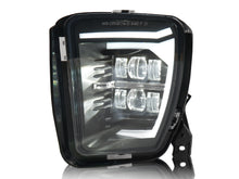 Black Front Bumper DRL LED Fog Lights for Dodge Ram 1500 2013-2017