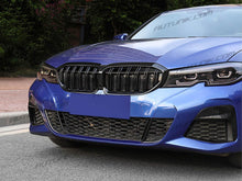 Gloss Black Dual Slats Front Kidney Grille for BMW G20 330i M340i 2019-2022