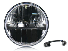 Pair 7" Round LED Headlights for Jeep CJ Wrangler TJ, JK, JKU & Mazda Miata 90-97 Porsche 944