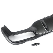 Carbon Look Rear Diffuser Exhaust for Mercedes E W213 Sedan AMG Pack 2016-2020