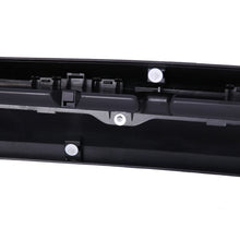 Matte Black Front Grille Hood Bulge Molding Set For 2014-2021 Toyota Tundra without Sensors
