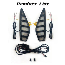 3-Color LED DRL Fog Lights Turn Signals For Honda Civic 2025+ – White / Amber / Blue