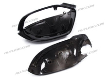 Gloss Black Side Mirror Covers Caps For AUDI A7 C7 S7 RS7 2012-2018 w/ lane assist mc130