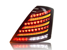 LED Sequential Tail Lights Rear Lamps Assembly for Benz S‑Class W221 Sedan 2006-2013