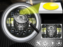2pcs 7" RGB LED Headlights Halo Angel Eyes DRL for 90-97 Mazda Miata MX5 MX-5