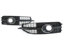 Left+Right Front Bumper Lower Fog Light Cover Grille for Audi A7 S-Line / S7 2012–2015