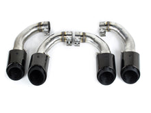 4PCS Black Exhaust Tips Pipes for Porsche Cayenne 9Y0 9Y3 2019-2024 with PSE et166