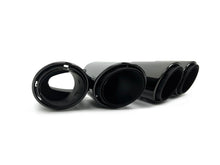 3-Layer Black Exhaust Tips for Porsche Panamera 4/4S 976 2024 2025+ Left+Right