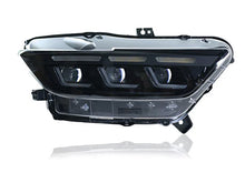 Pair LED Headlights Assembly for Ford Mustang 2015-2017
