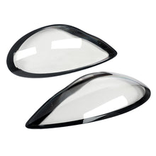 Pair Headlight Clear Lens Cover Replacement For Porsche Panamera 970 2010-2013