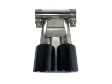 Black Exhaust Tips Tailpipe for Porsche 981 Cayman Boxster 2013-2016 et181
