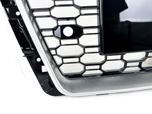 Chrome Honeycomb Front Grille for Audi A4 B9 S4 2017-2019 fg315