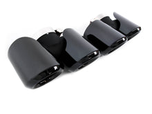 Pair For 2020+ Land Rover Defender 90 110 3.0L 2.0L Exhaust Pipes Muffler Tips Gloss Black