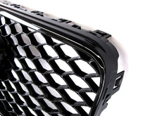 For Audi Q7 2005-2015 Front Bumper Radiator Vent Mesh Grille Grill Gloss Black