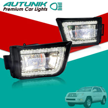 Front Bumper Lamps DRL LED Fog Lights Amber/White for Toyota 4Runner 2003-2005
