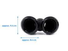 Pair For 2020+ Land Rover Defender 90 110 3.0L 2.0L Exhaust Pipes Muffler Tips Gloss Black