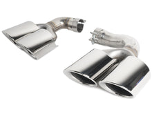 Chrome Exhaust Tips Sporty for Porsch Cayenne E-Hybrid 9Y0 9Y3 2019-2024