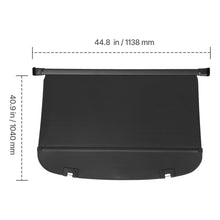 Retractable Rear Cargo Cover For Mazda CX-5 2017–2025 Carbon Fiber Texture