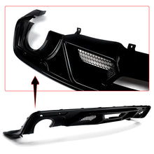 Rear Diffuser Gloss Black for Ford Mustang 2015-2017