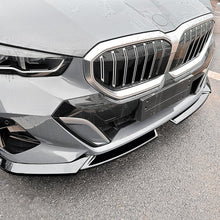 Gloss Black Front Bumper Lip Splitter for BMW 5 Series I5 G60 G61 M Sport 2024+