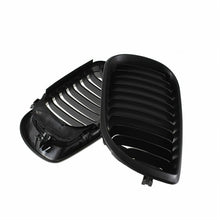 Matte Black Kidney Front Bumper Grille for BMW E46 3 Series 4D 2002-2005 LCI Facelift