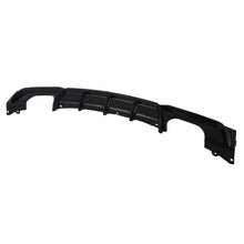 Rear Bumper Diffuser Quad Exhaust Gloss Black For 2012-2018 BMW F30 F31 M Sport