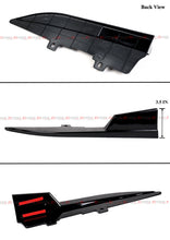 For 2019-2025 BMW G20 330i M340i M Sport Gloss Black Rear Bumper Winglet Extension