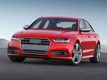 Glossy Black Front Grille Grill For Audi A6 C7 S6 2016-2018 fg334