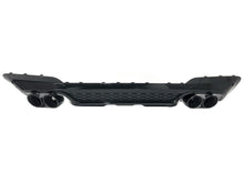 Gloss Black Rear Diffuser w/ Exhaust Tips for BMW X3 G01 2018-2021 M-Sport Only