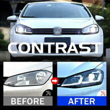 VLAND LED Projector Headlights For 2014-2017 VW Volkswagen Golf 7 W/Sequential