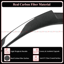 For 2007-2013 BMW E82 125i 135i 1M M4 Style Real Carbon Fiber Trunk Spoiler Wing