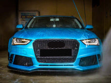 Honeycomb Front Grill Black For AUDI A4 B8.5 S4 2013-2015 2016