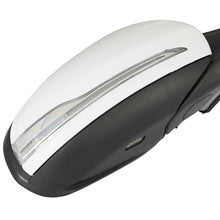 White Passenger Side Mirror For 2015-2021 Mercedes W205 C250 C300 C50 C63 C43 Sedan Right Heated