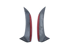 Carbon Look Rear Air Vent Canards for Mercedes GLE W167 GLE450 GLE53 AMG 2020-2023