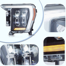 Upgraded LED Projector Headlights For Ford F-150 14th Gen. 2021-2023
