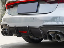 Dual Matte Carbon Exhaust Pipe Tips for Audi A4 A5 A6 A7 Modifications
