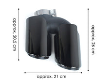 3-Layer Sporty Tail Pipe for 2019-2025 Porsche Macan 2.0L Stainless Steel Exhaust Tips