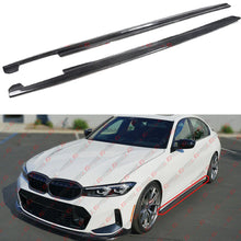 For 2019-2024 BMW G20 330i M340i CMS Style Real Carbon Fiber Side Skirt Extension