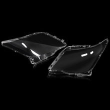 Pair Headlight Lens Covers for Lexus LX570 2007–2012 Replacement Head Lamp Shell Left & Right