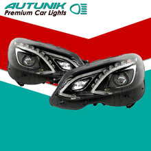 Left+Right LED Headlights DRL Assembly for Mercedes Benz E-Class W212 2014-2016